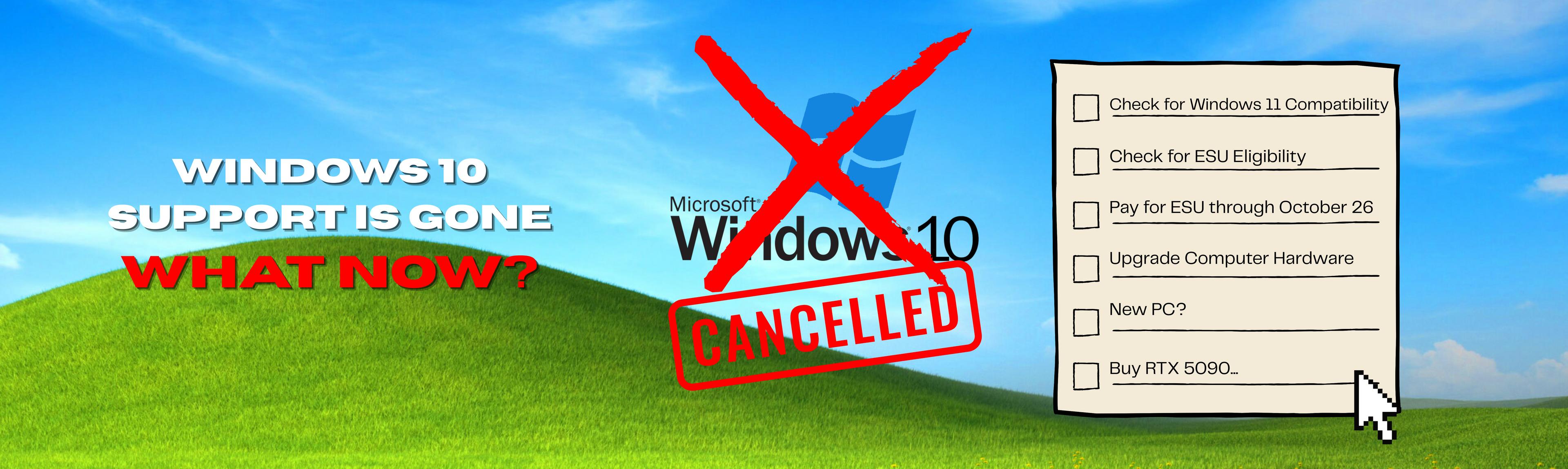 Windows 10 Support Has Ended